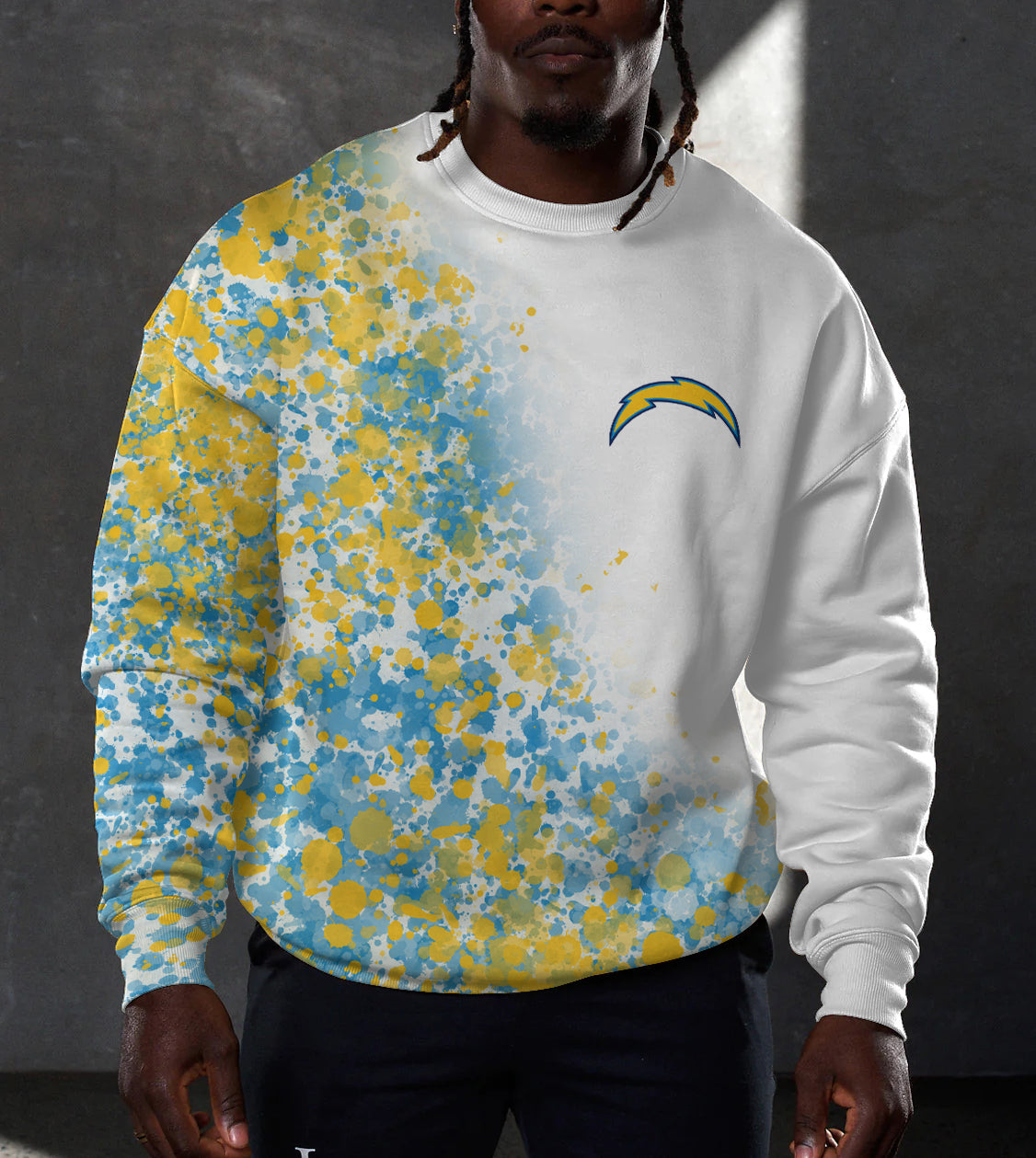 Los Angeles Chargers 3D Limited Edition Crew Neck sweatshirt