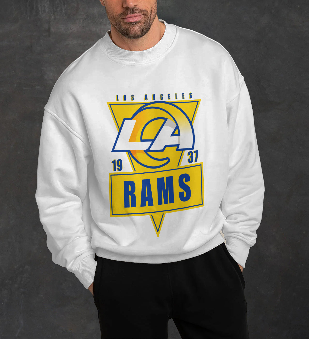 Los Angeles Rams 3D Limited Edition Crew Neck sweatshirt