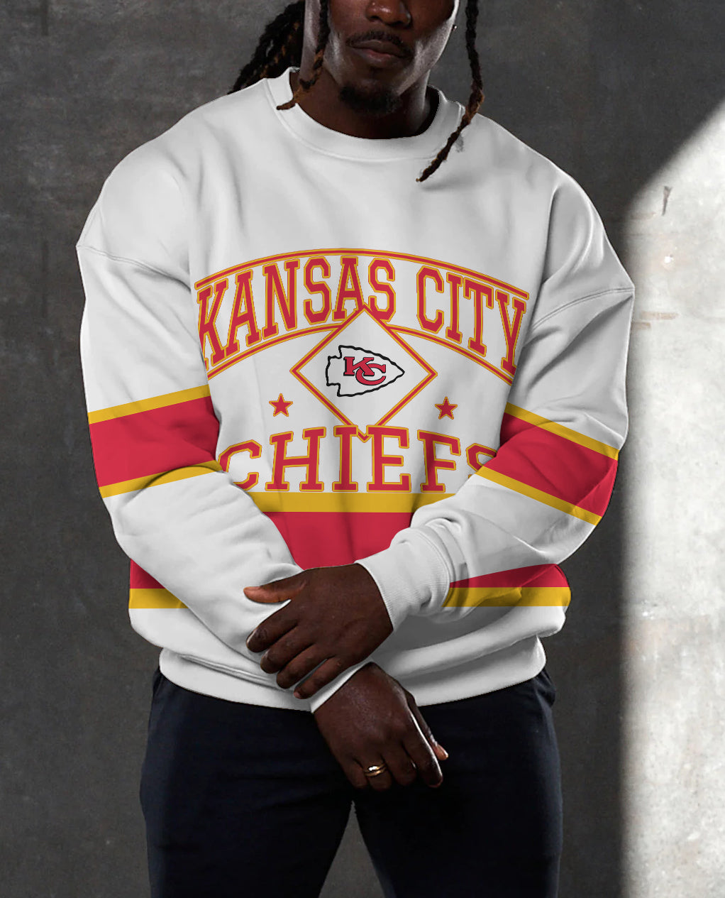 Kansas City Chiefs 3D Limited Edition Crew Neck sweatshirt
