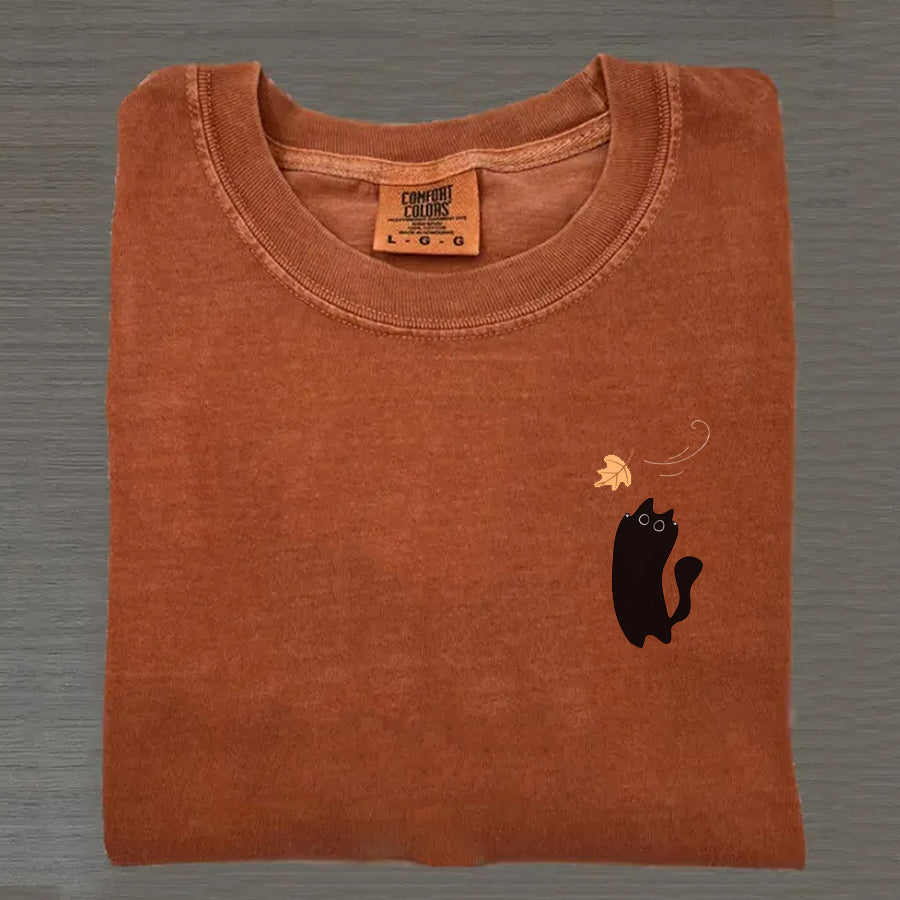 Comfort Colors Black Cats Fall T-shirt