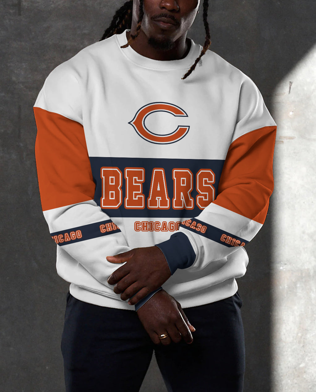 Chicago Bears 3D Limited Edition Crew Neck sweatshirt