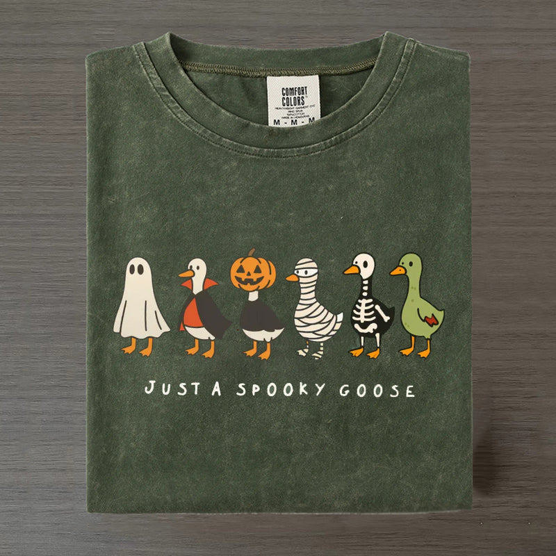 Comfort Colors Halloween Funny Goose T-shirt