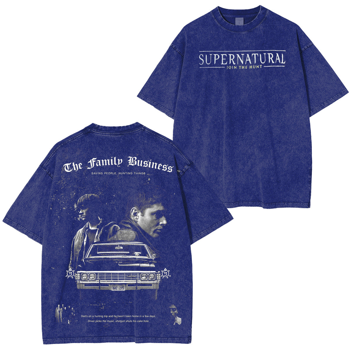 The Family Business,And The Reason I鈥檓 broke Oversize Retro Washed Tee