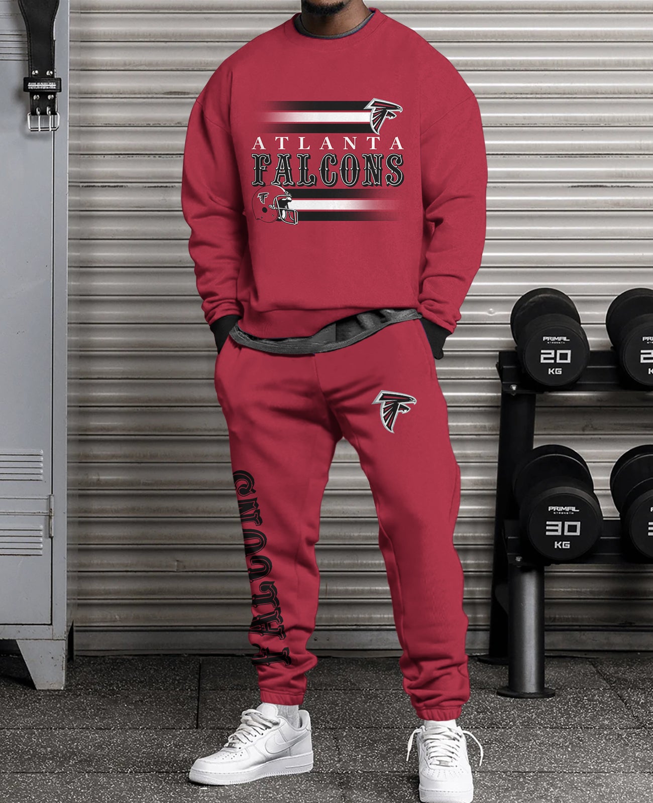 Atlanta Falcons   3D sweatsuit and sweatpants 2 piece outfits