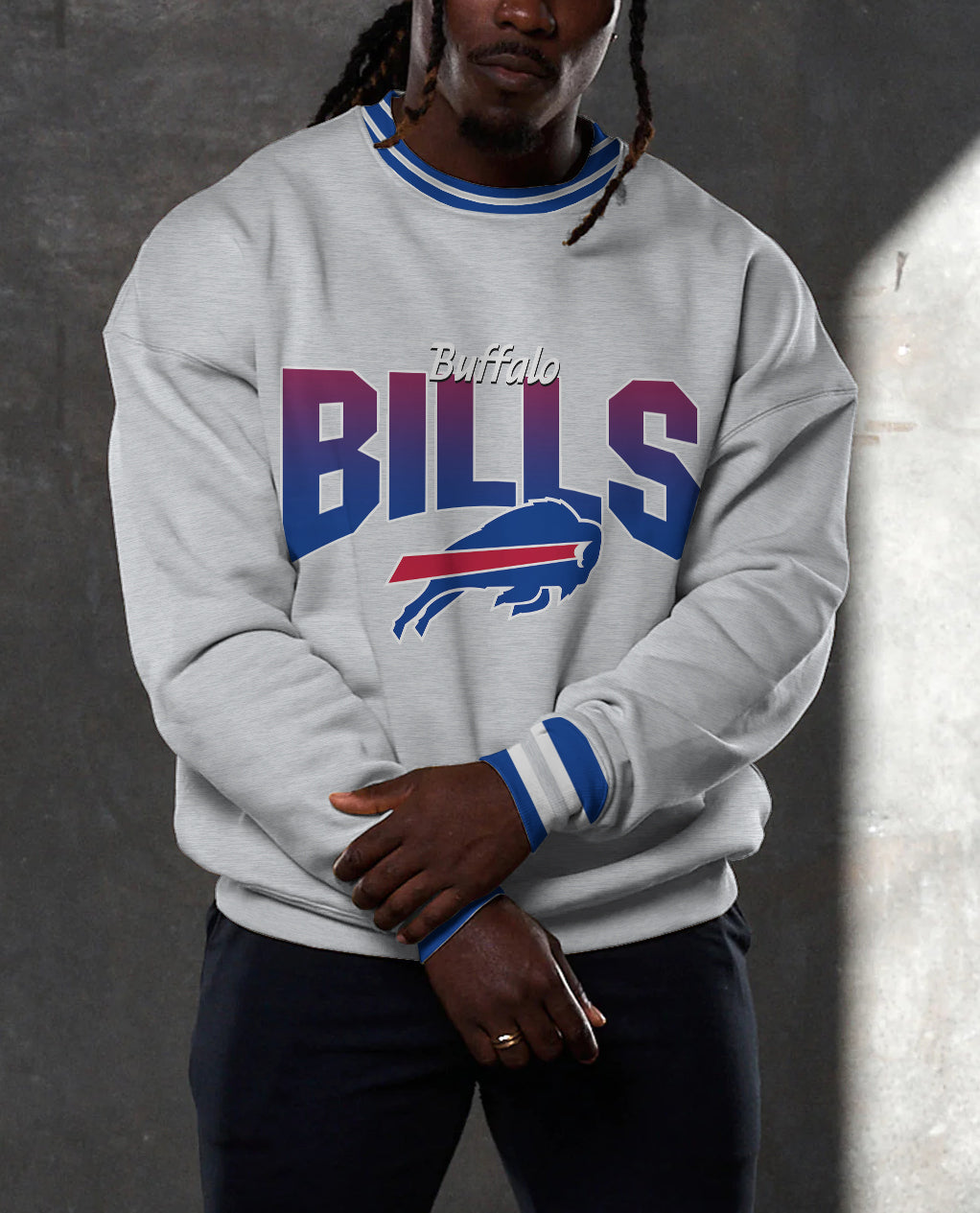 Buffalo Bills 3D Limited Edition Crew Neck sweatshirt