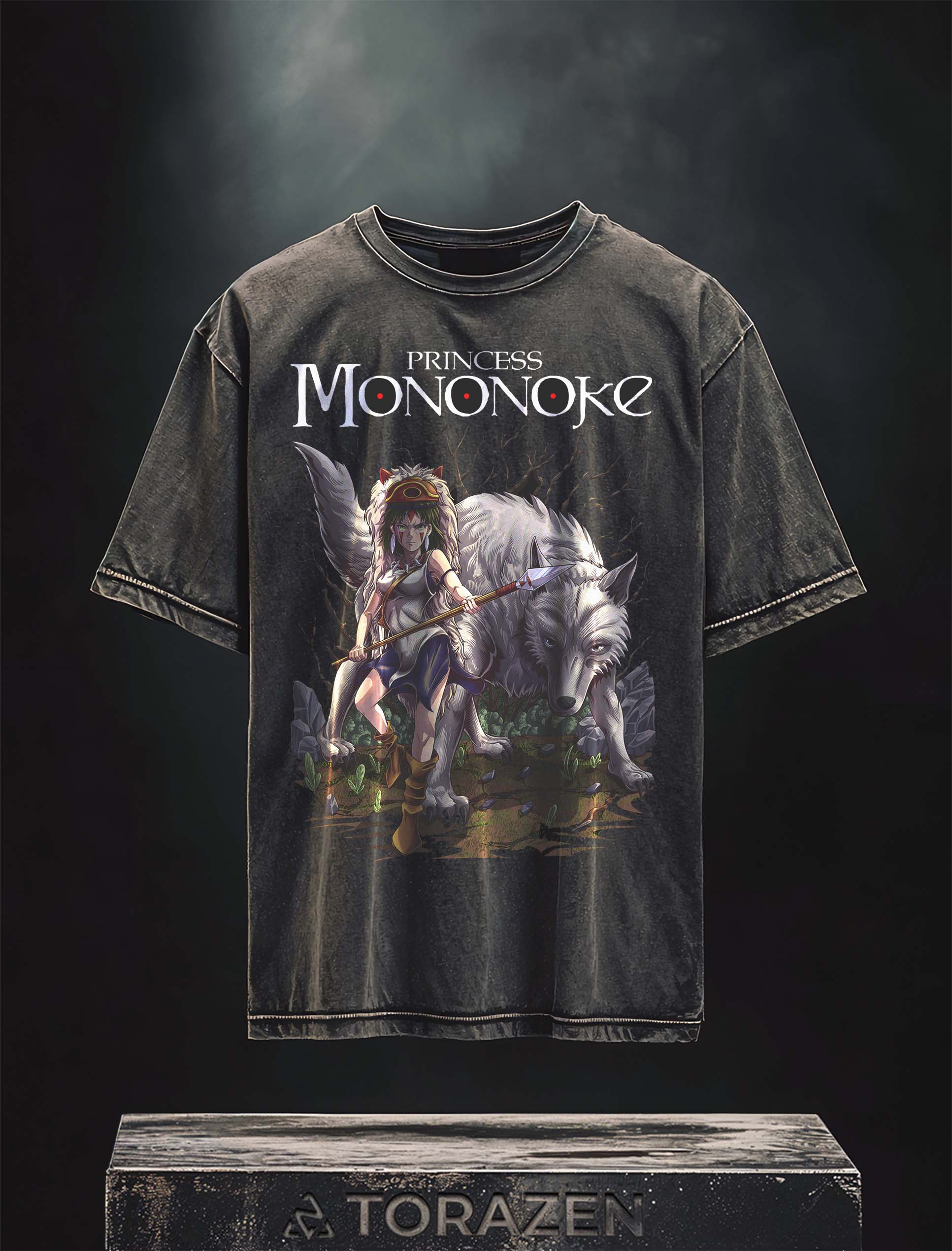 Princess Mononoke & The Wolf Spirit Vintage Tee