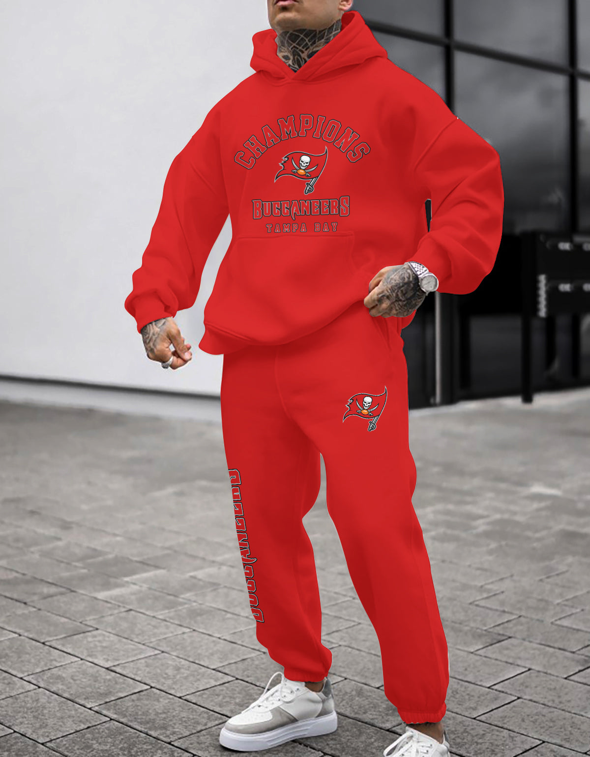 Tampa Bay Buccaneers 3D Printed Pullover Hoodie And Sweatpant 2pcs Tracksuits