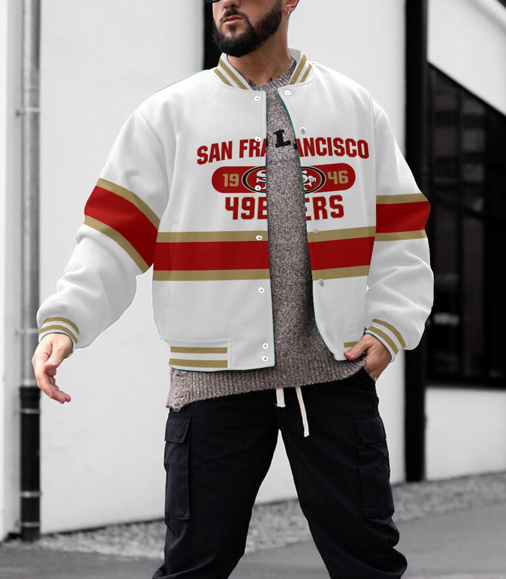 San Francisco 49ers Men's Limited Edition Full-Snap Casual Jacket