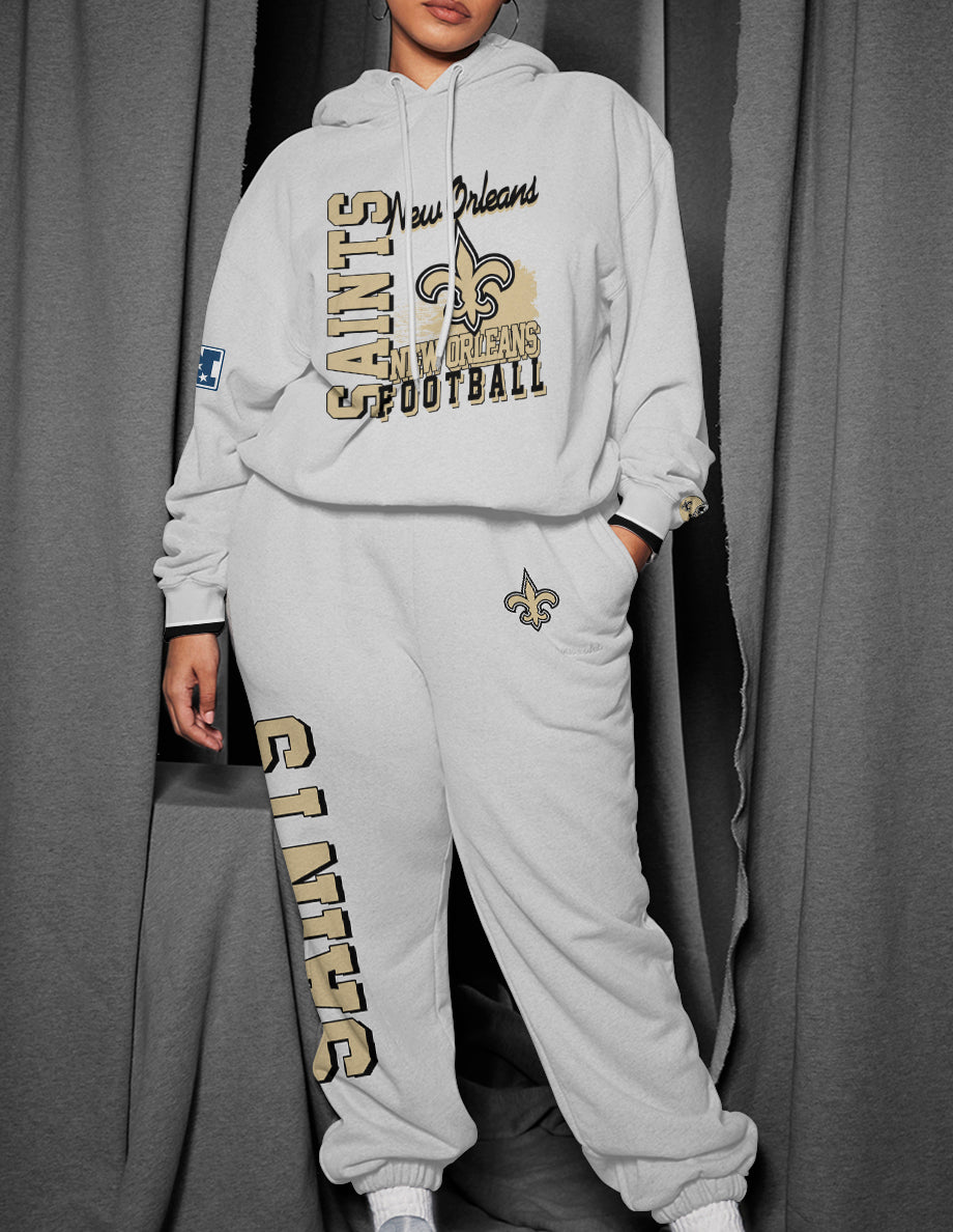 New Orleans Saints  3D Printed Pullover Hoodie And Sweatpant 2pcs Tracksuits
