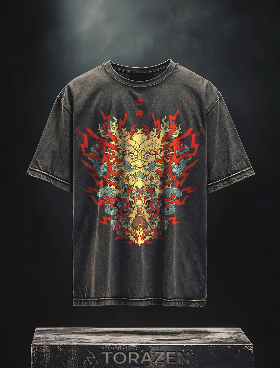 Zenitsu Thunder Demon Vintage Tee