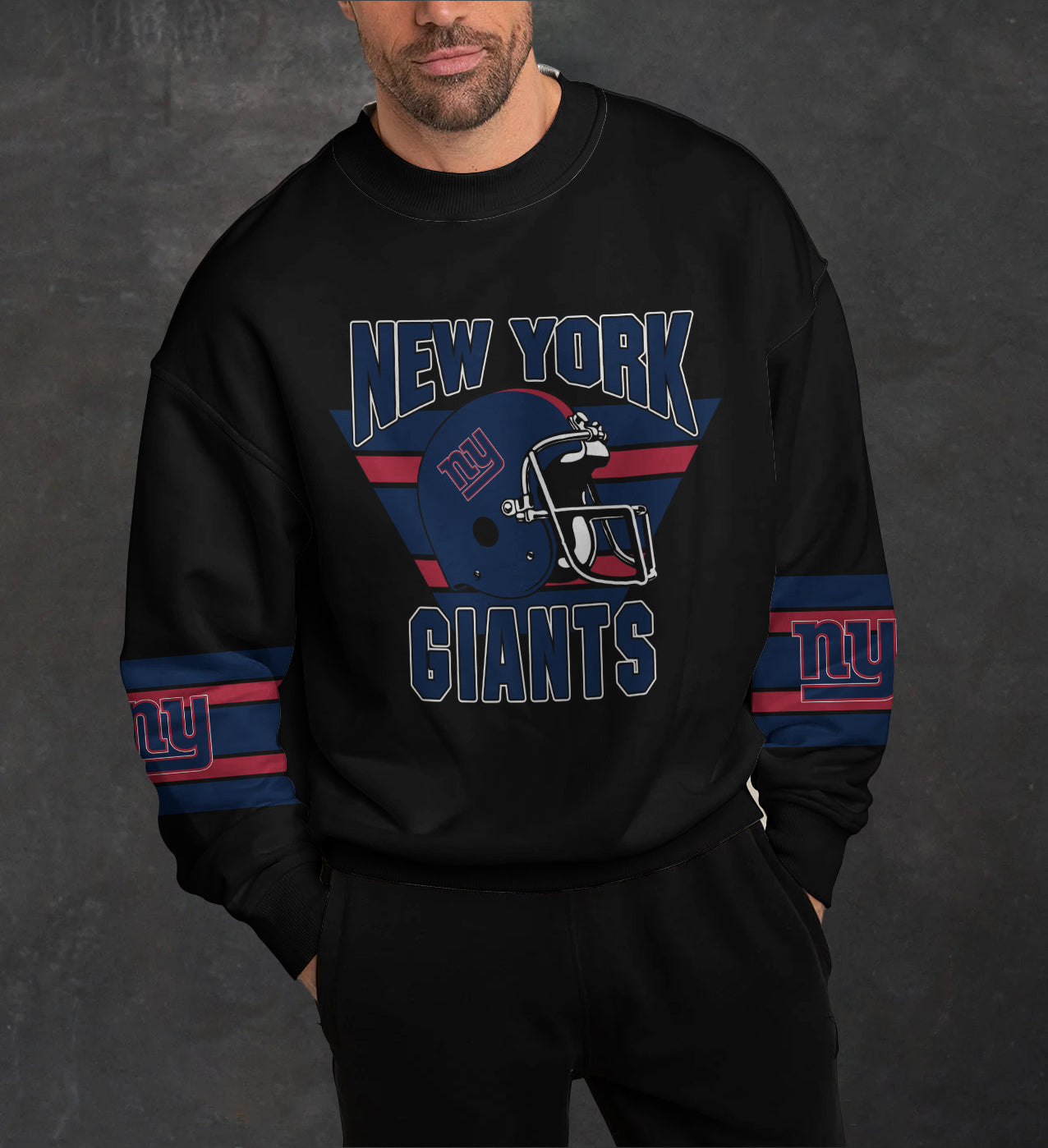 New York Giants 3D Limited Edition Crew Neck sweatshirt