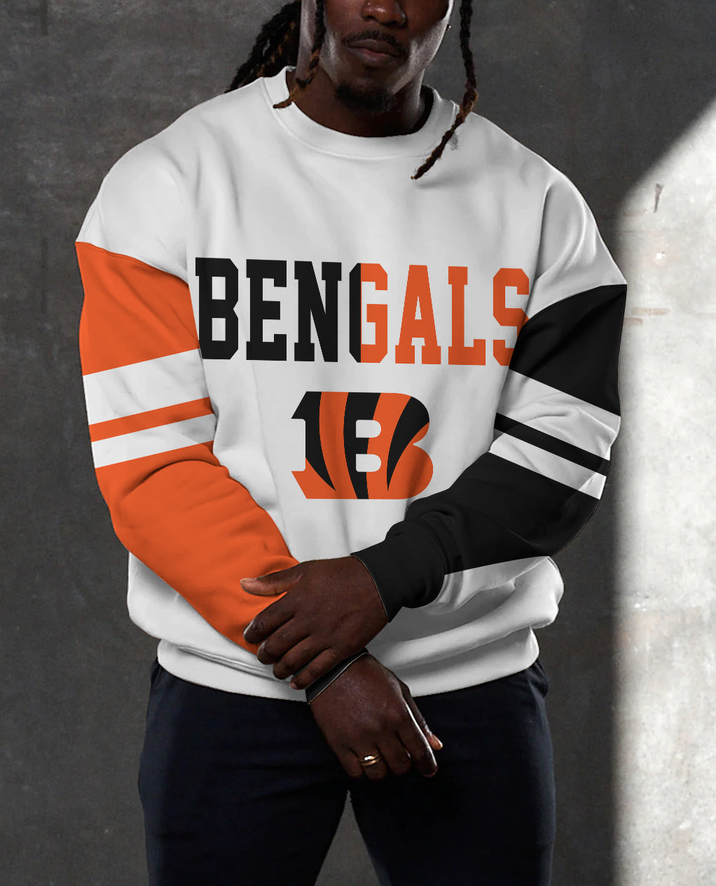 Cincinnati Bengals 3D Limited Edition Crew Neck sweatshirt