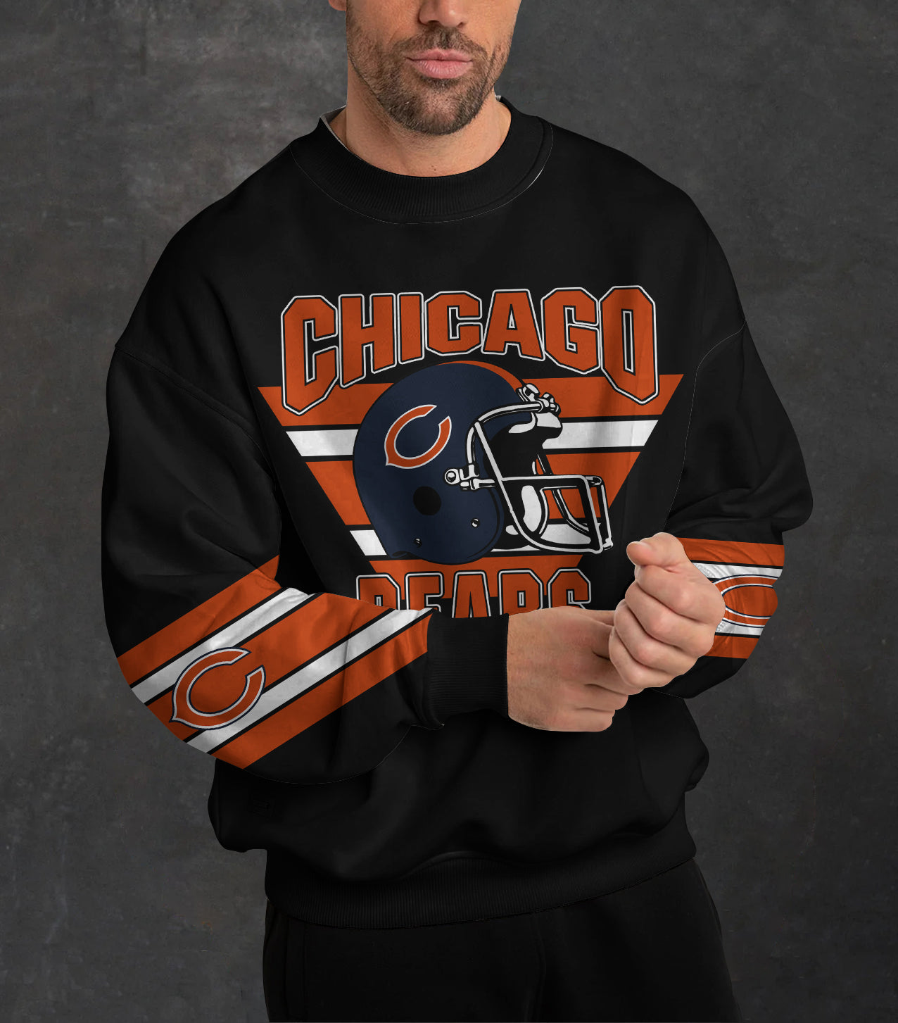 Chicago Bears 3D Limited Edition Crew Neck sweatshirt