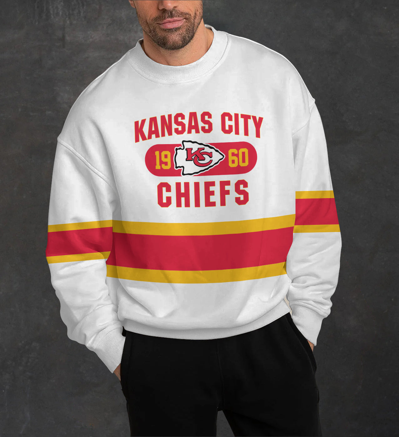 Kansas City Chiefs 3D Limited Edition Crew Neck sweatshirt