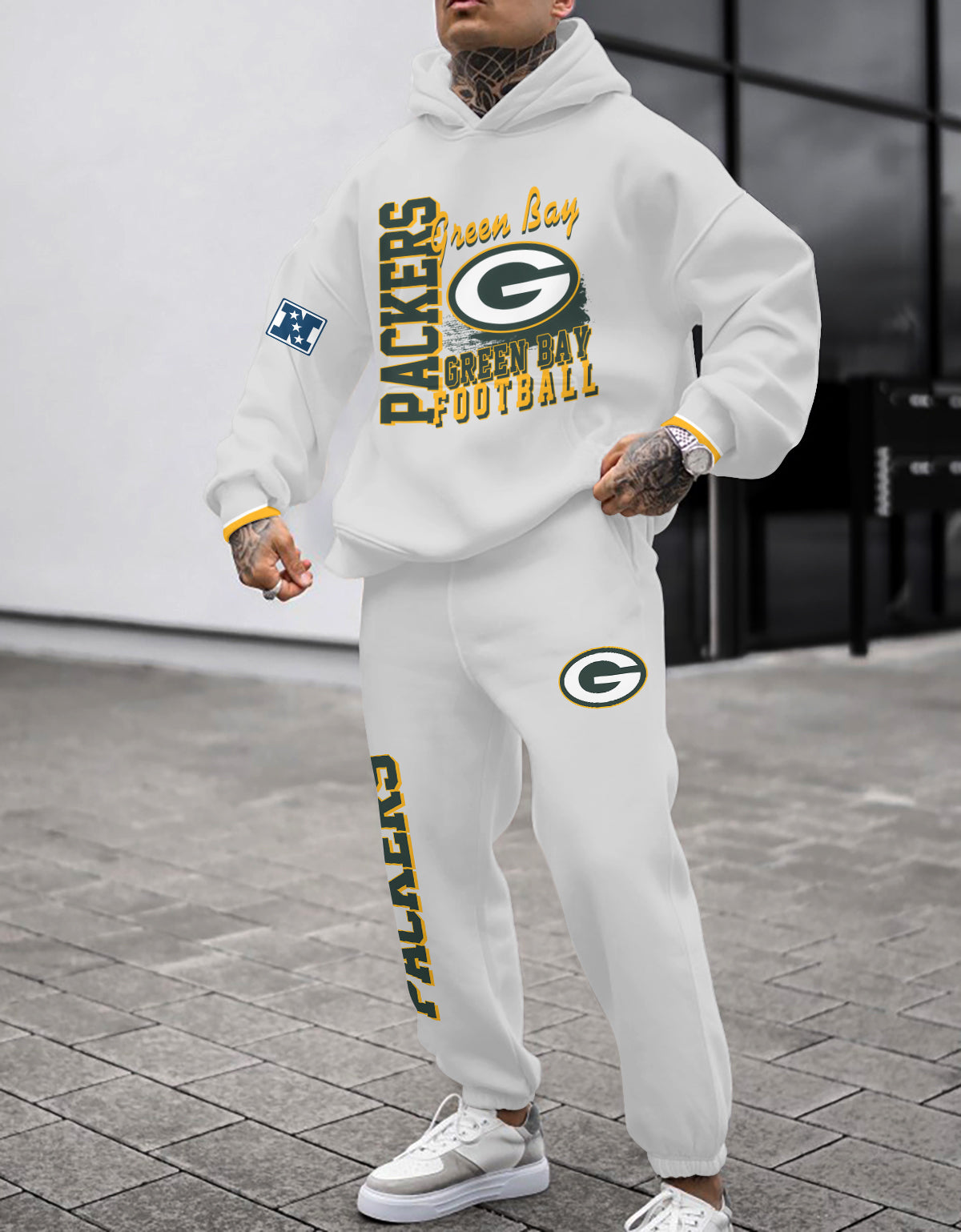 Green Bay Packers  3D Printed Pullover Hoodie And Sweatpant 2pcs Tracksuits