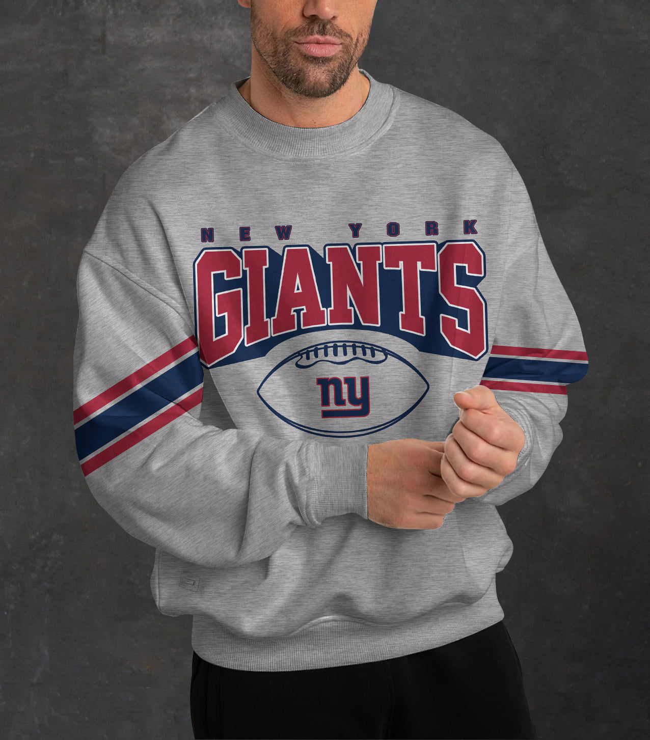 New York Giants 3D Limited Edition Crew Neck sweatshirt