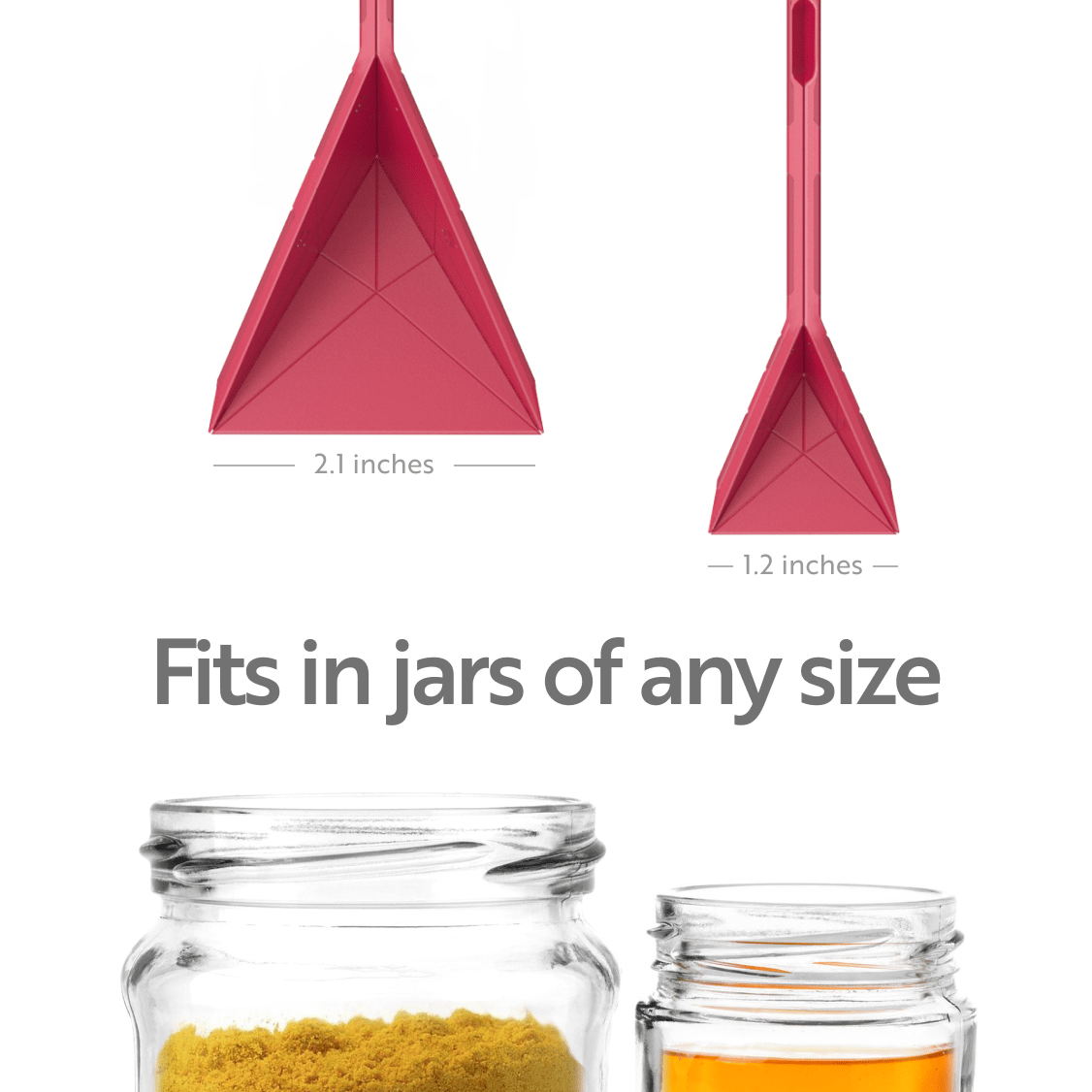 POLYGONS FLAT 3-IN-1 MEASURING SPOONS