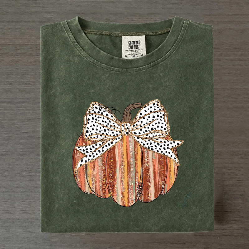 Fall Leopard Pumpkin T-Shirt