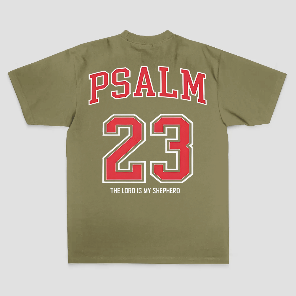 Psalm 23 The Lord Is My Shepherd T-shirt