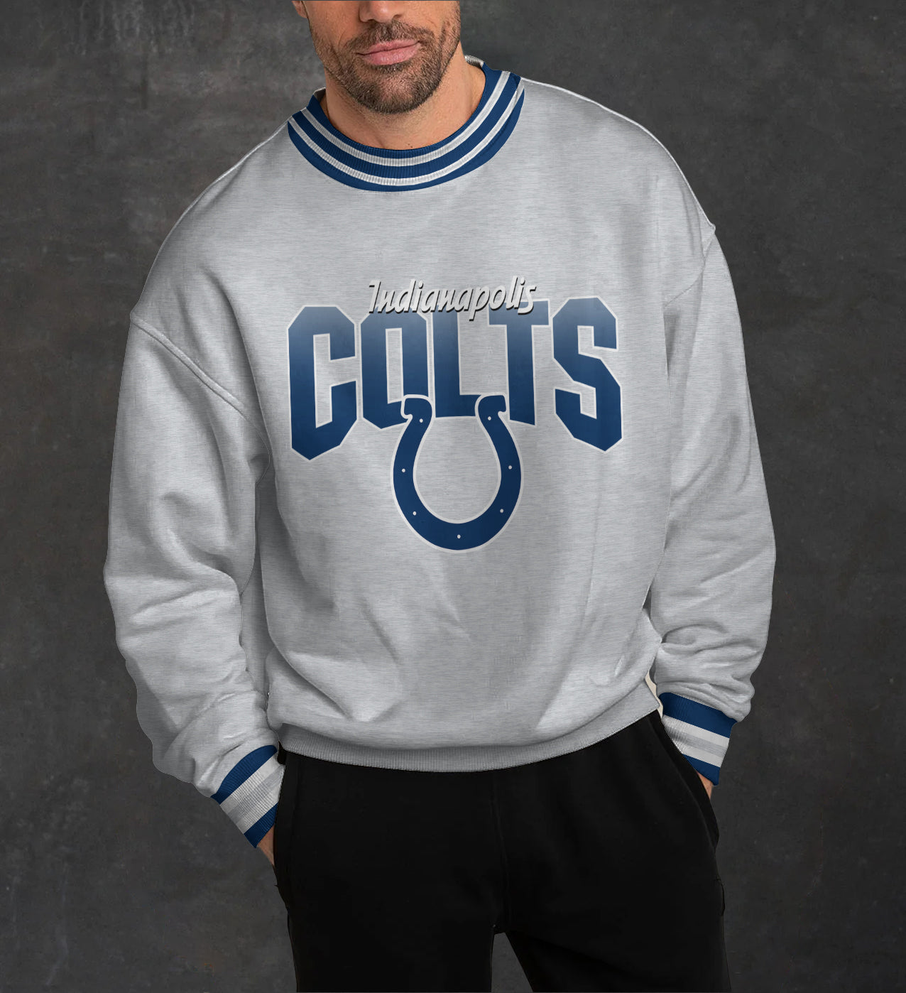 Indianapolis Colts 3D Limited Edition Crew Neck sweatshirt