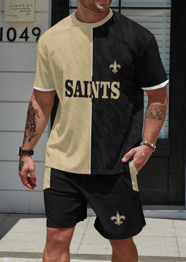 New Orleans Saints Limited Edition Top And Shorts Two-Piece Suits