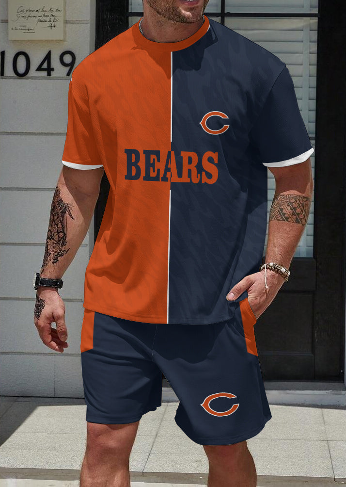 Chicago Bears Limited Edition Top And Shorts Two-Piece Suits