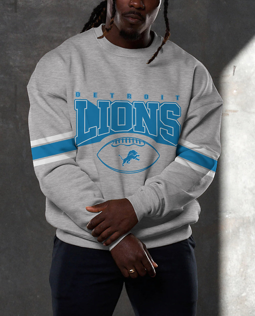 Detroit Lions 3D Limited Edition Crew Neck sweatshirt