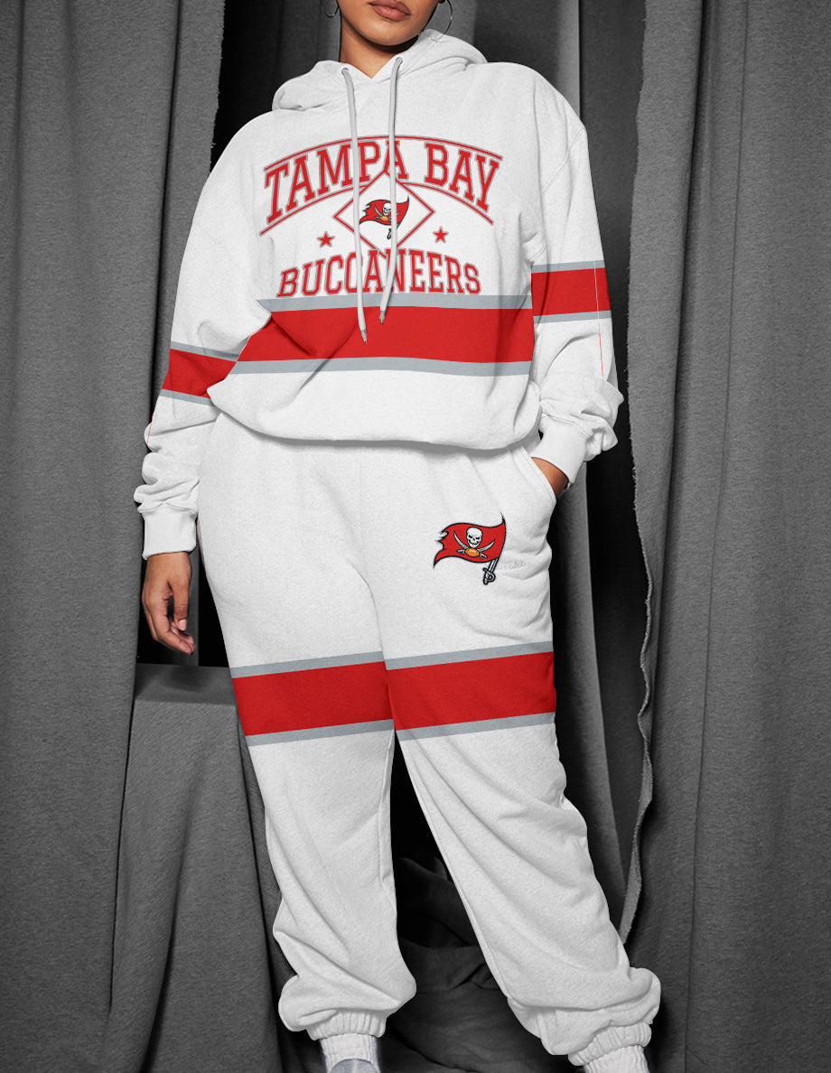 Tampa Bay Buccaneers 3D Printed Pullover Hoodie And Sweatpant 2pcs Tracksuits