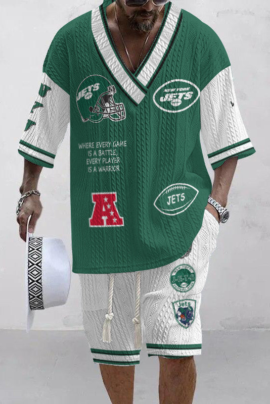 New York Jets
Limited Edition Top And Shorts Two-Piece Suits