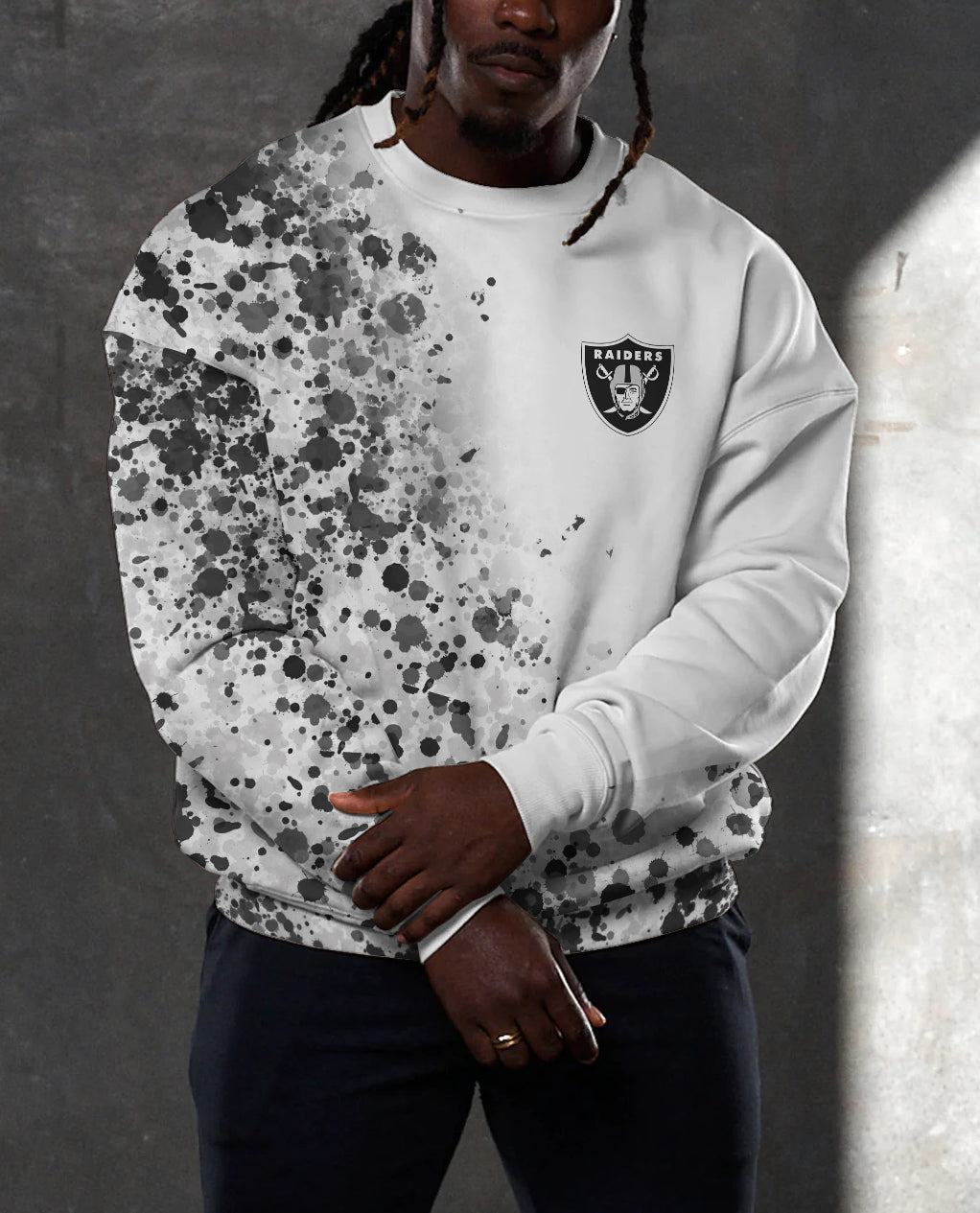 Las Vegas Raiders 3D Limited Edition Crew Neck sweatshirt