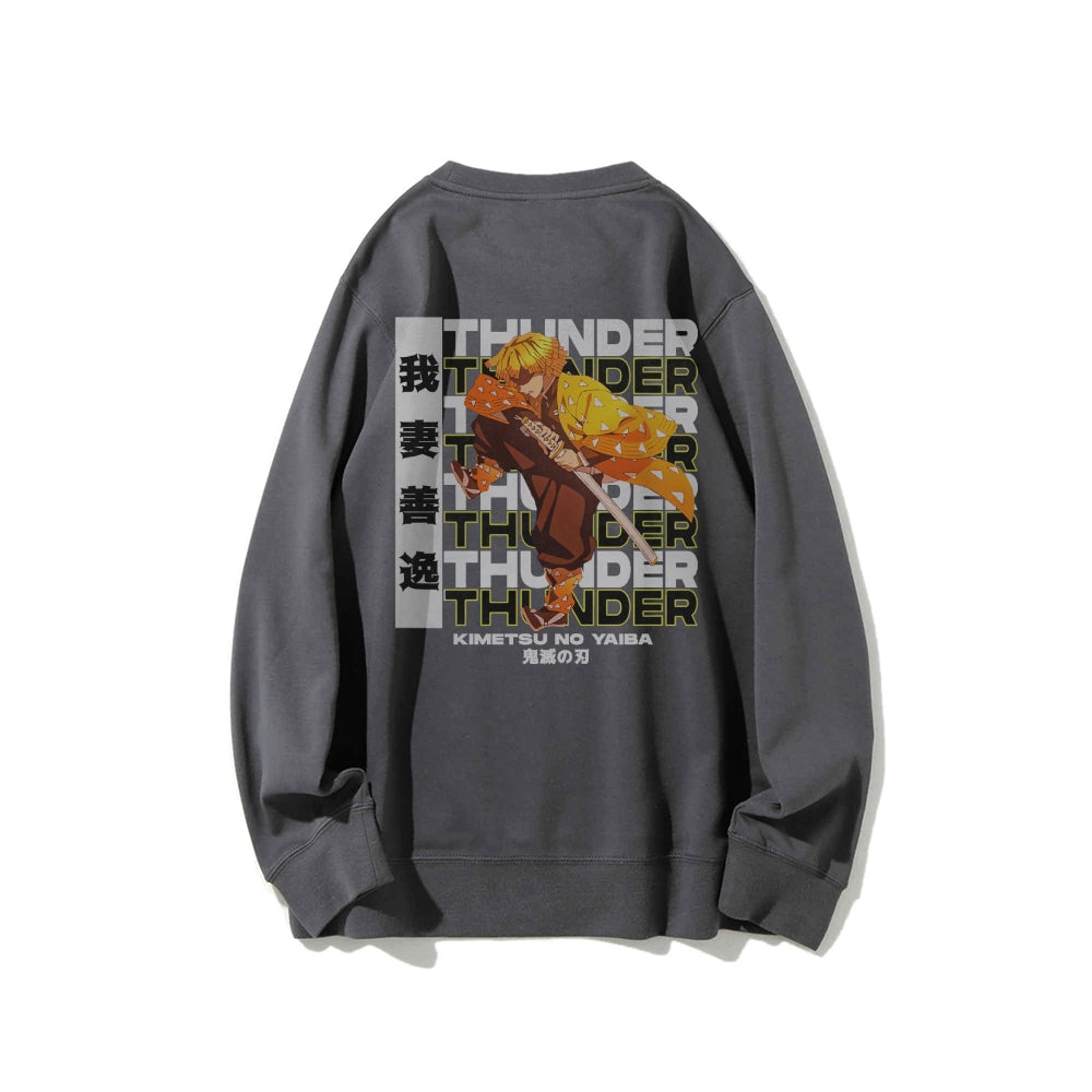 Zenitsu Agatsuma Demon Slayer | Sweatshirt