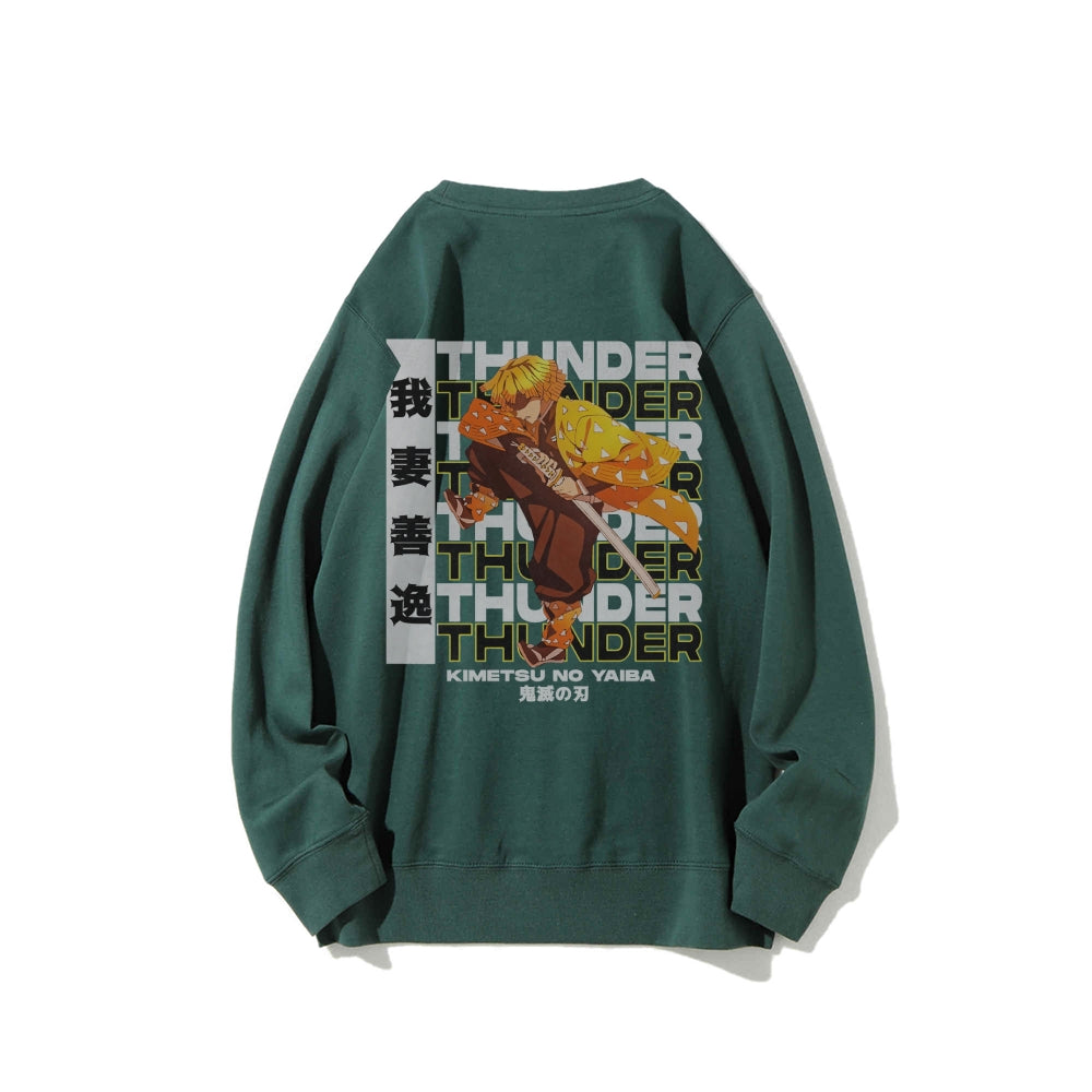 Zenitsu Agatsuma Demon Slayer | Sweatshirt