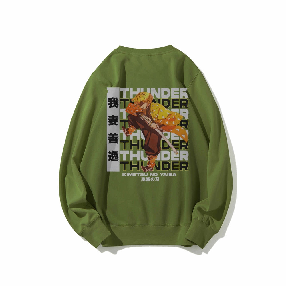 Zenitsu Agatsuma Demon Slayer | Sweatshirt