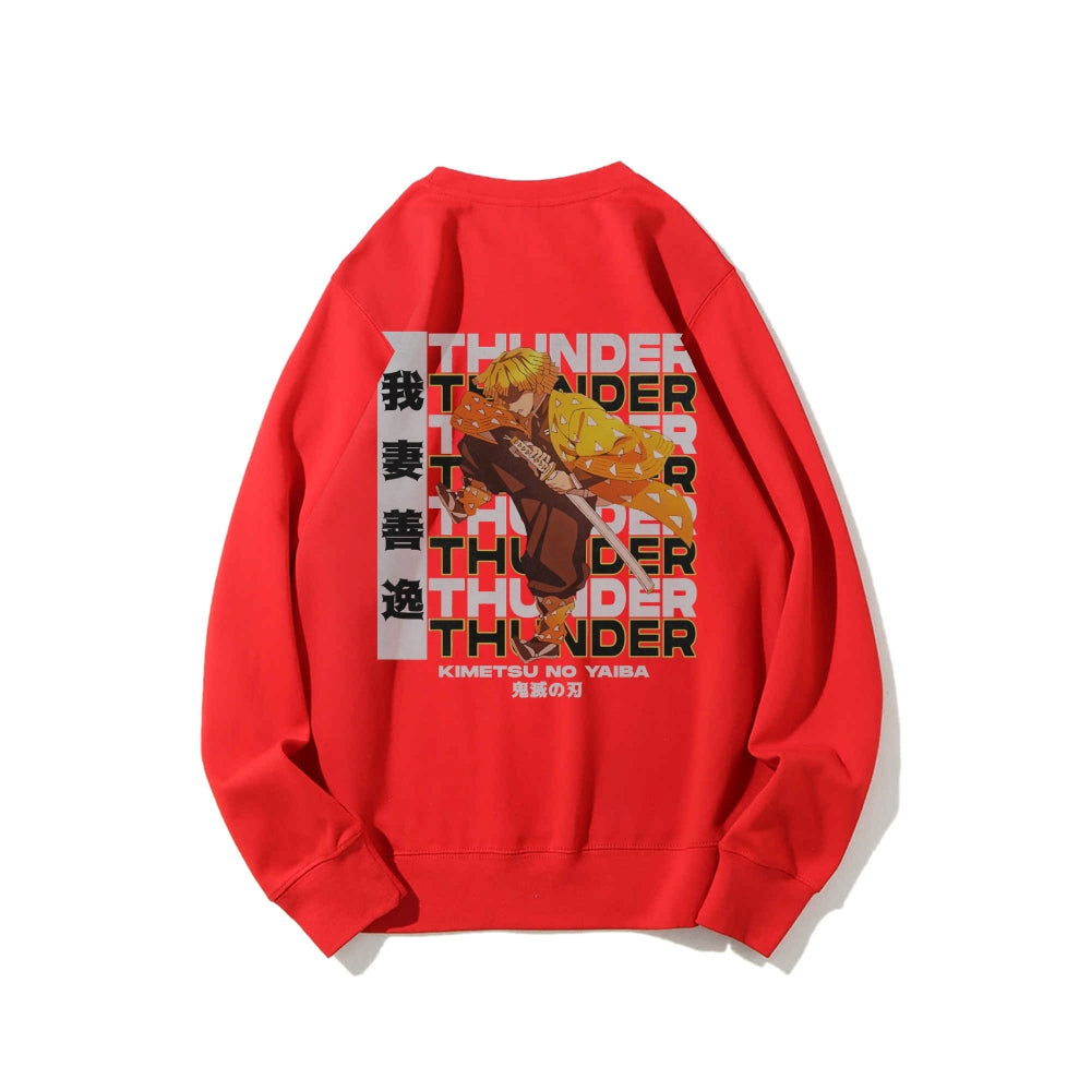 Zenitsu Agatsuma Demon Slayer | Sweatshirt
