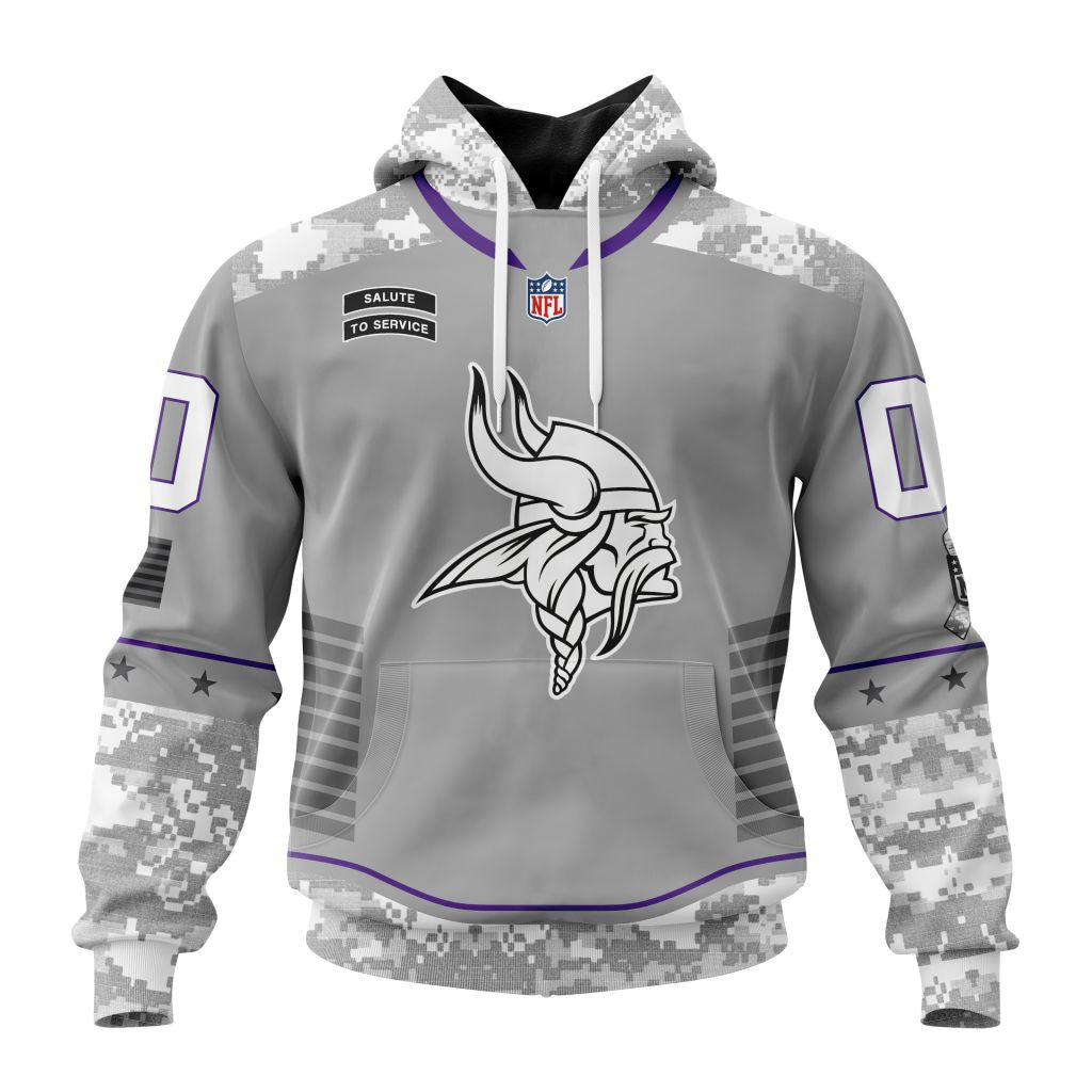 Minnesota Vikings | Specialized Design Camo Salute