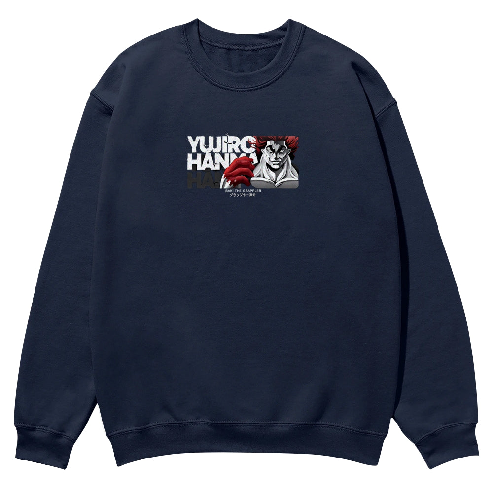 Yujiro Hanma Baki The Grappler Casual Crewneck Sweatshirt