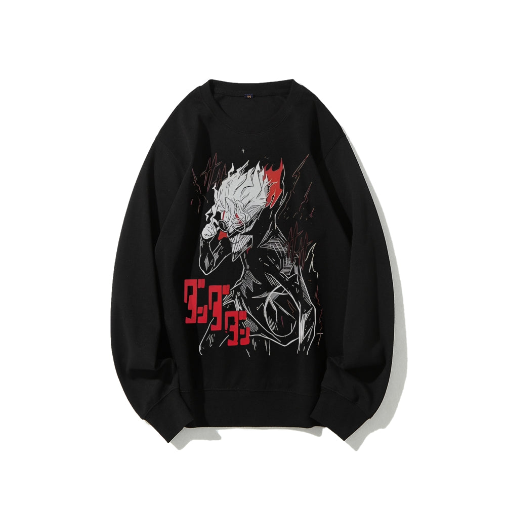 Casual Crewneck Sweatshirt|Anime Dandadan