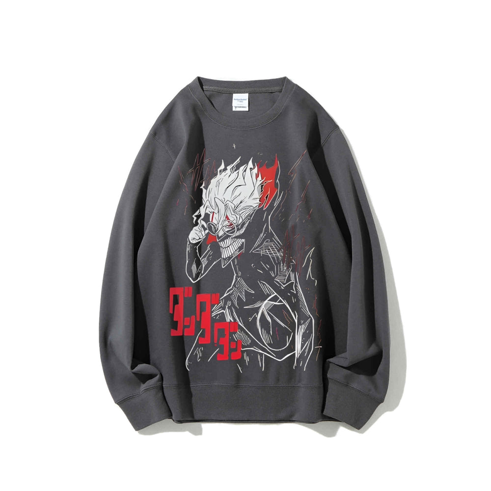 Casual Crewneck Sweatshirt|Anime Dandadan