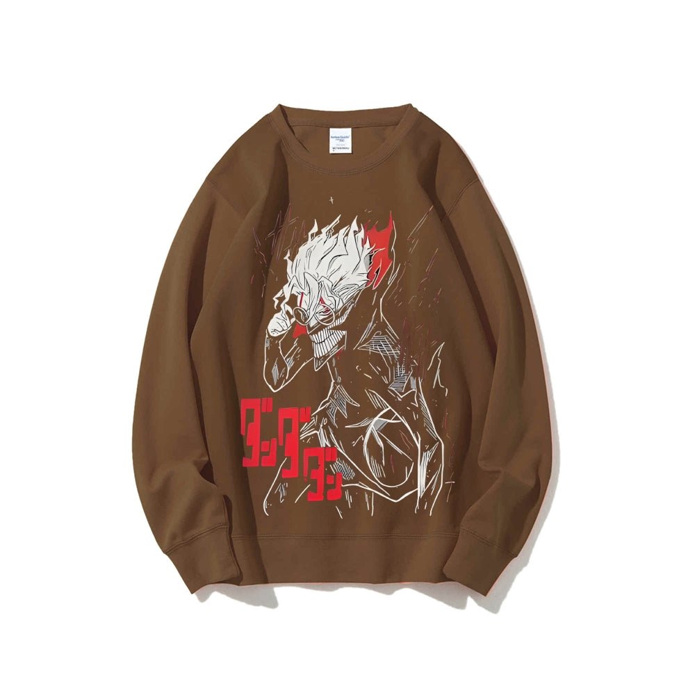 Casual Crewneck Sweatshirt|Anime Dandadan