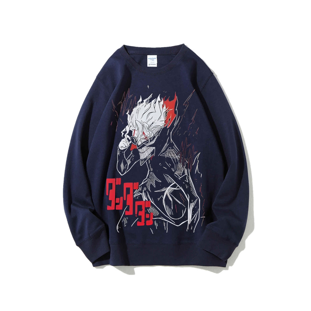 Casual Crewneck Sweatshirt|Anime Dandadan