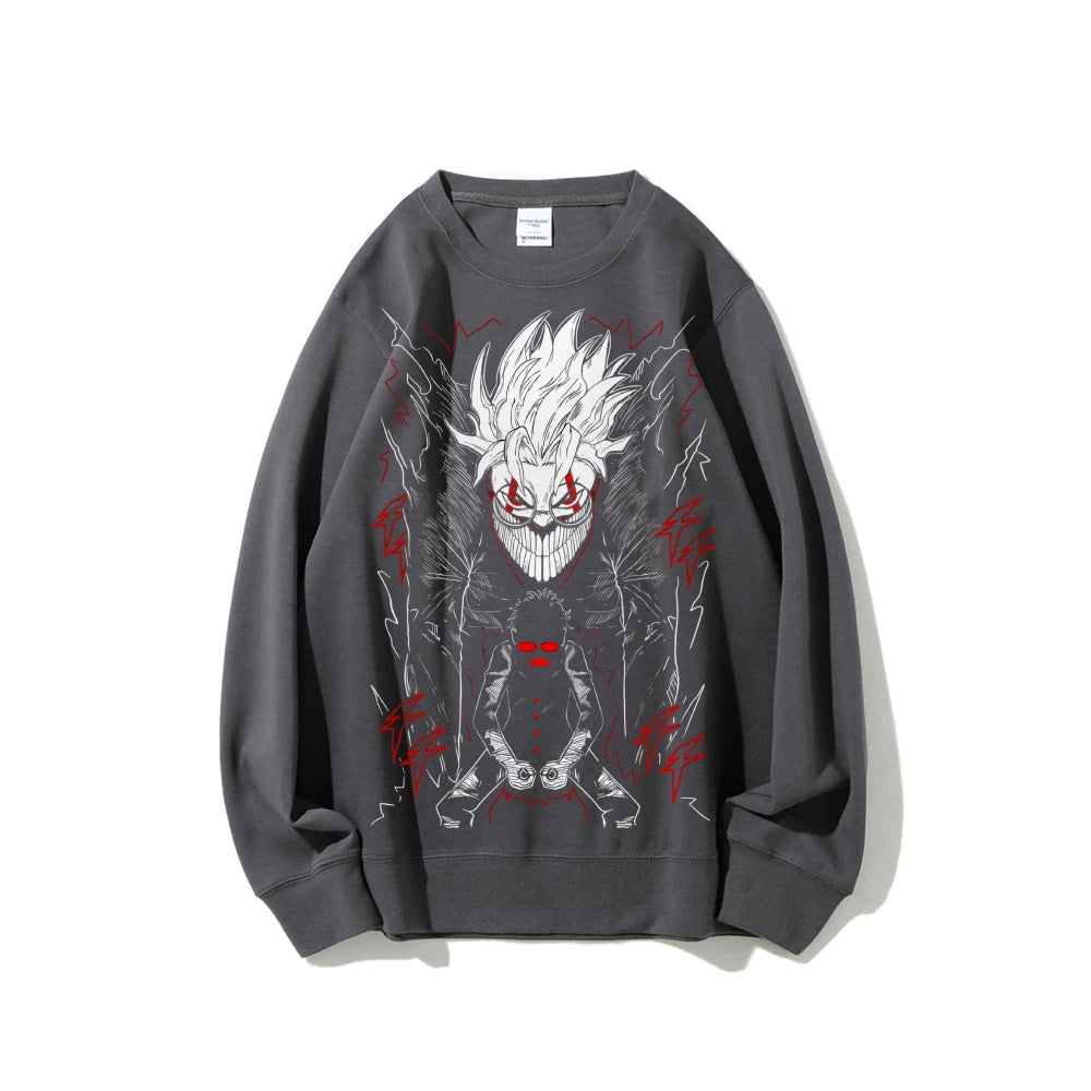 Casual Crewneck Sweatshirt|Anime Dandadan