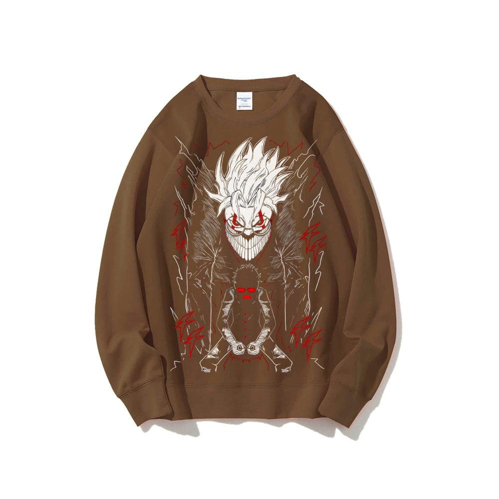 Casual Crewneck Sweatshirt|Anime Dandadan