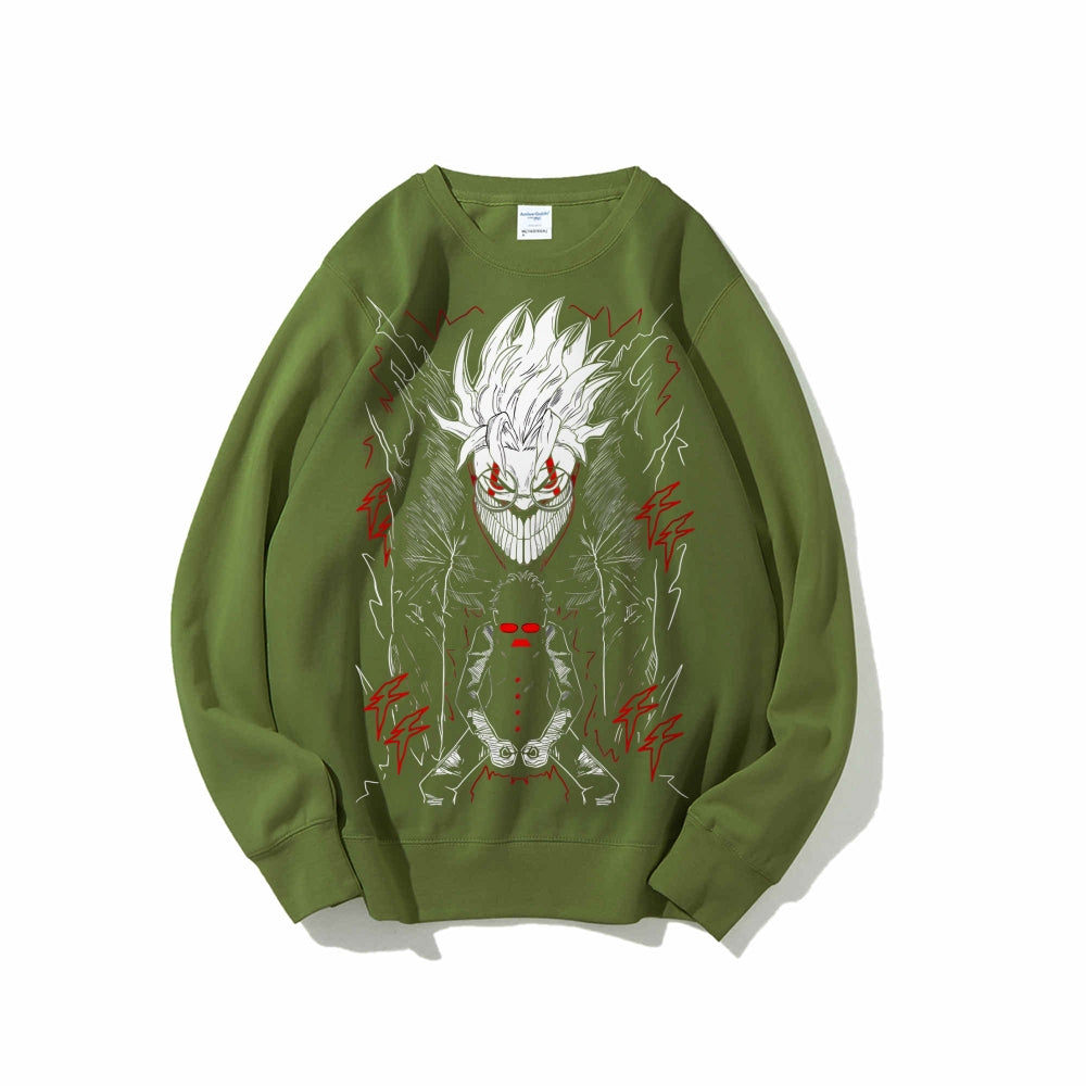 Casual Crewneck Sweatshirt|Anime Dandadan