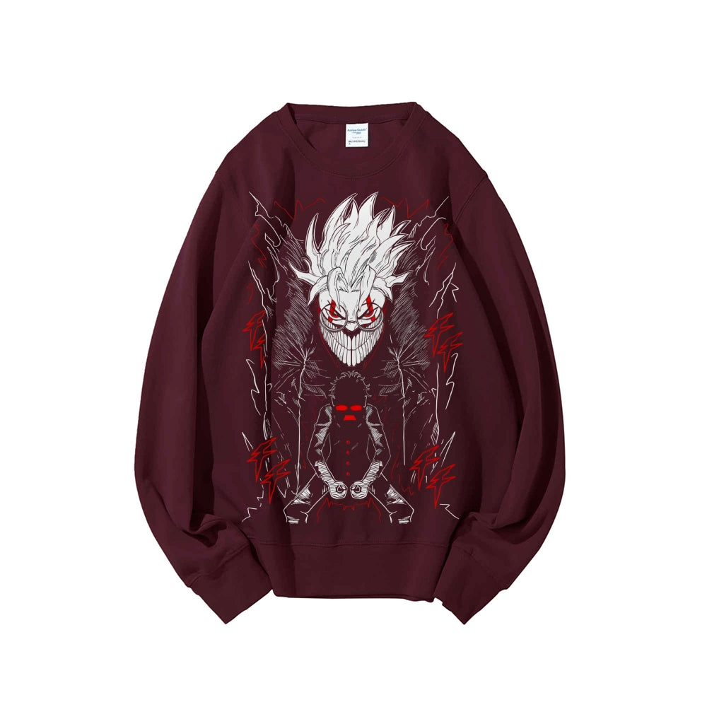 Casual Crewneck Sweatshirt|Anime Dandadan