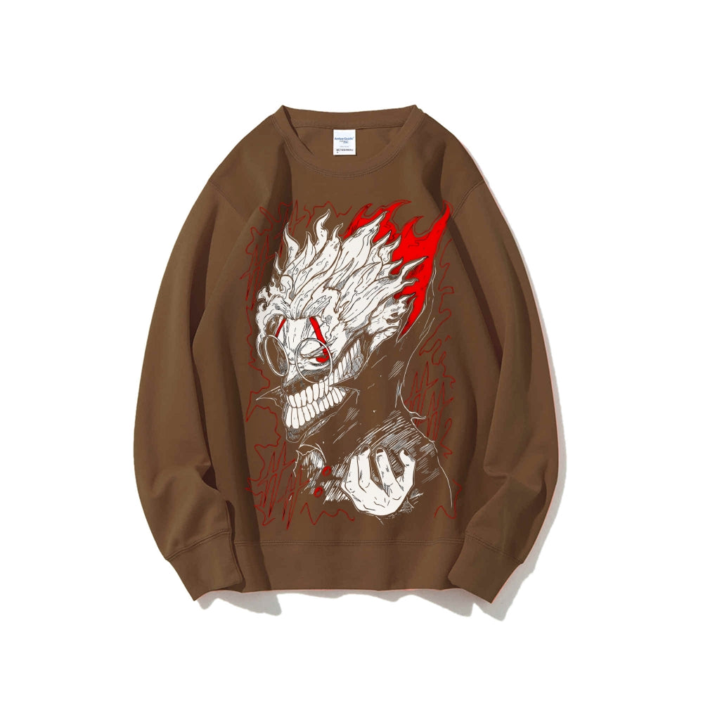Casual Crewneck Sweatshirt|Anime Dandadan