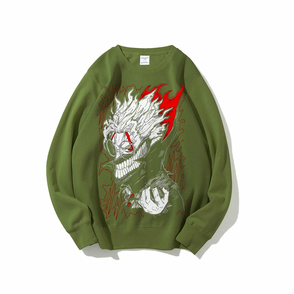 Casual Crewneck Sweatshirt|Anime Dandadan