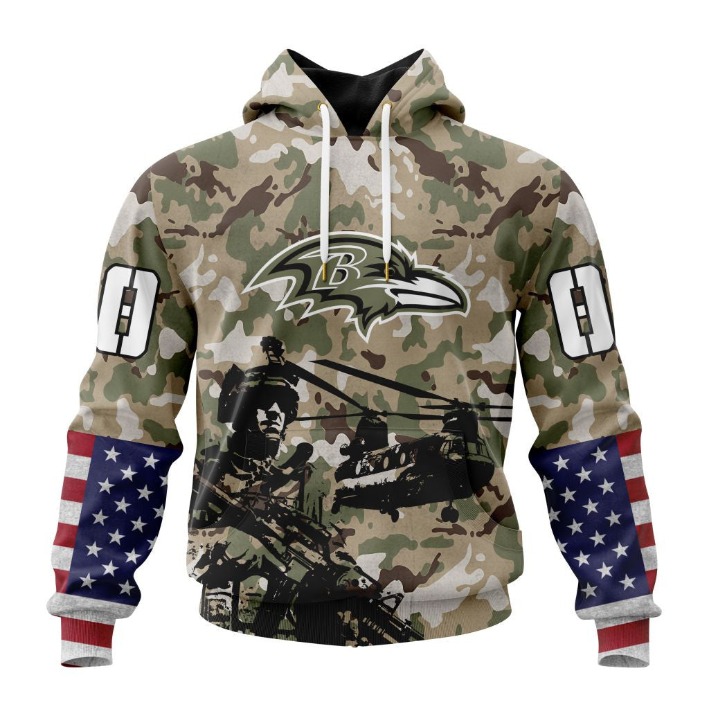 Baltimore Ravens | Special Salute To Service Design 2025