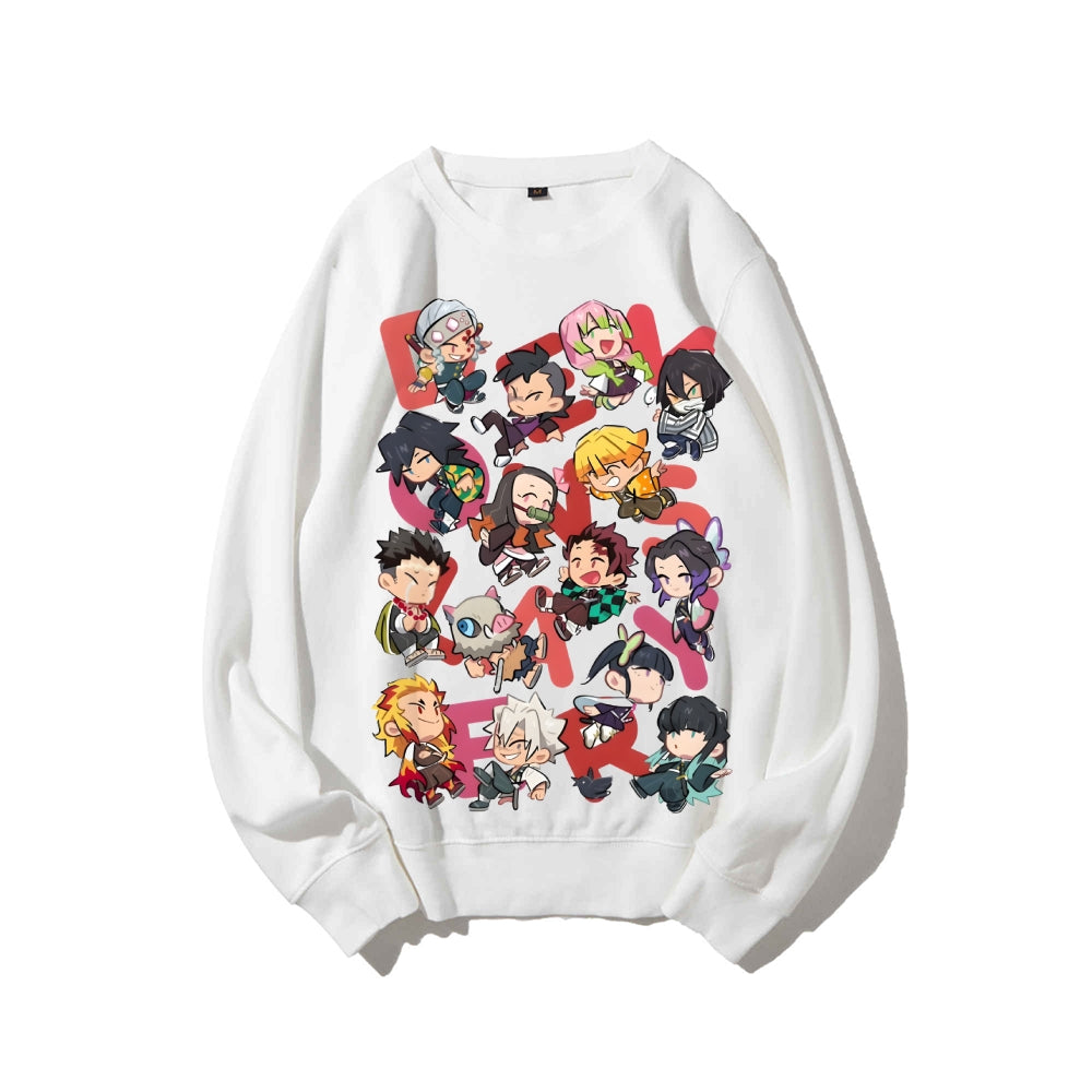 Casual Crewneck Sweatshirt|Demon Slayer: Kimetsu no Yaiba
