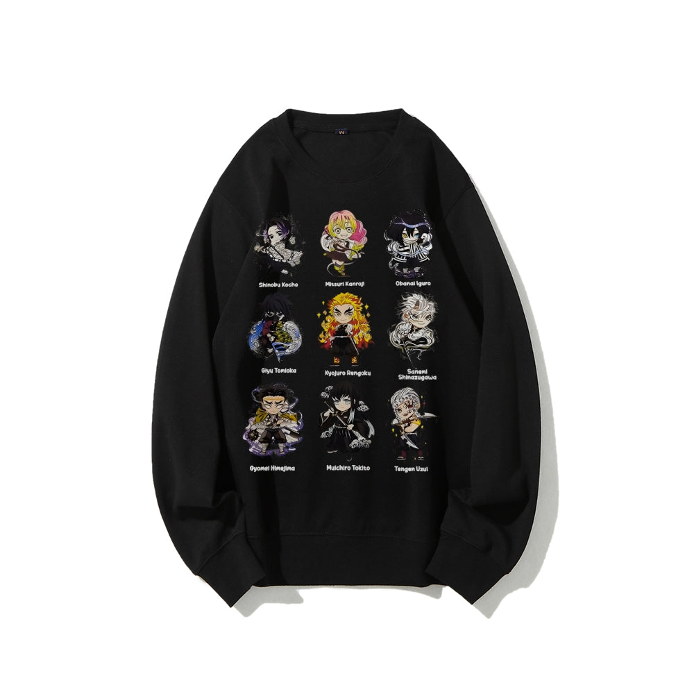 Casual Crewneck Sweatshirt|Demon Slayer