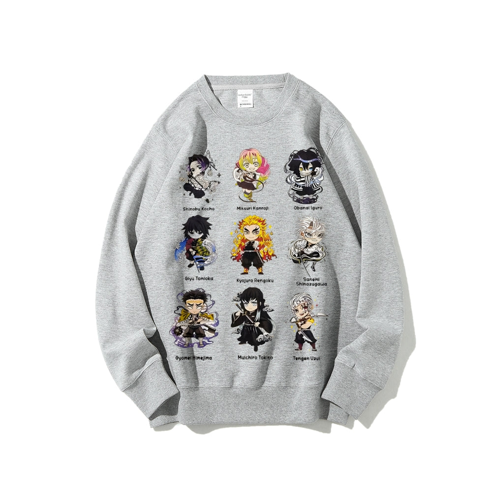Casual Crewneck Sweatshirt|Demon Slayer